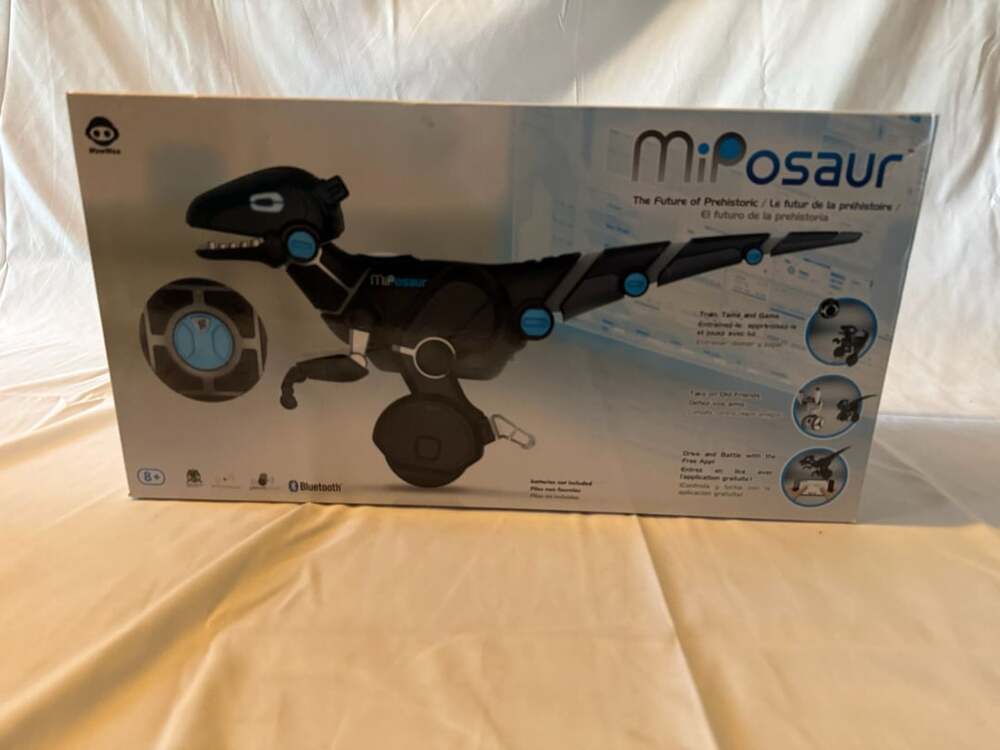 NEW Sealed WowWee MiPosaur Interactive Robot Dinosaur w/ TrackBall